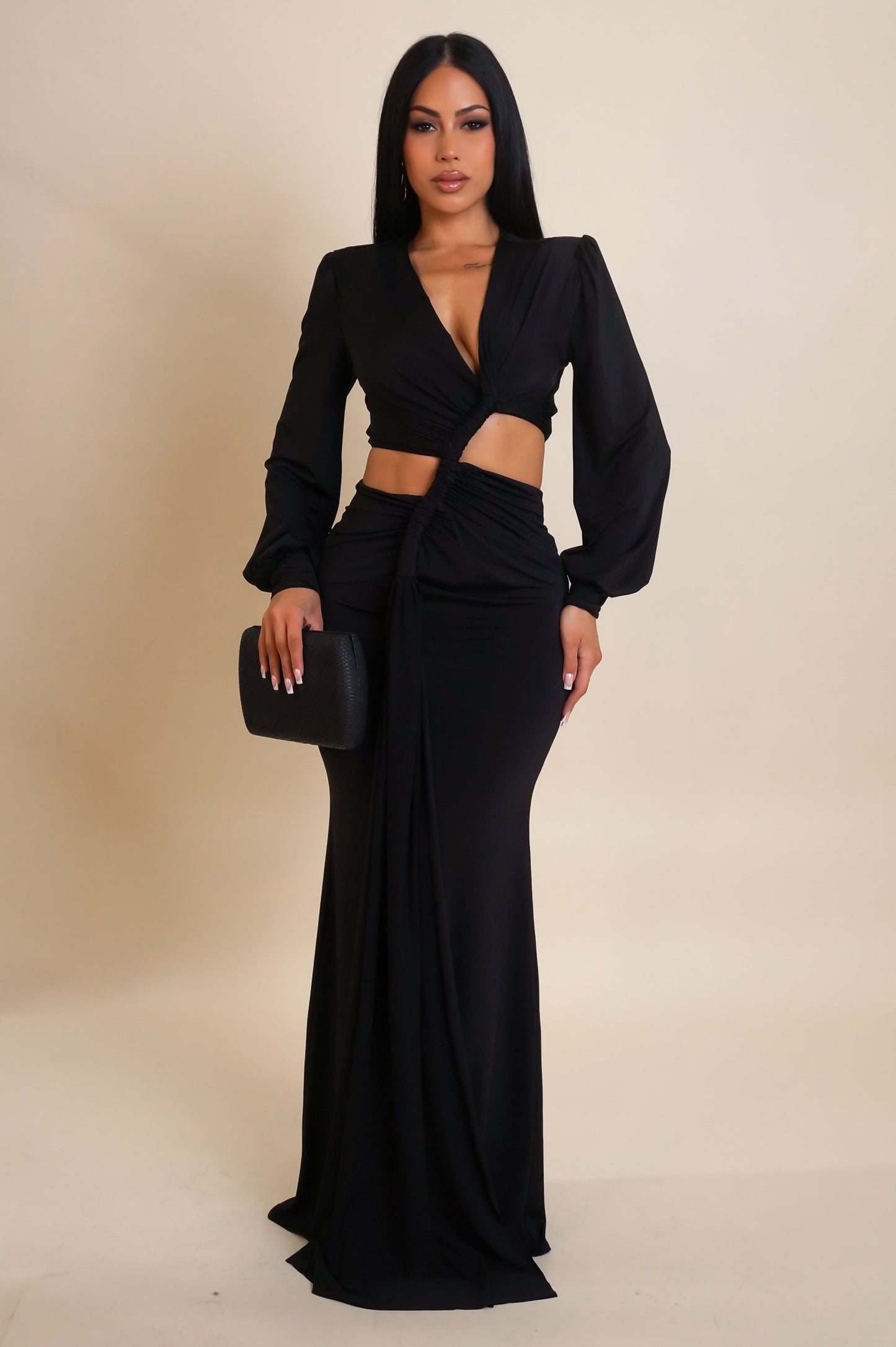 Rope Twist Maxi Dress