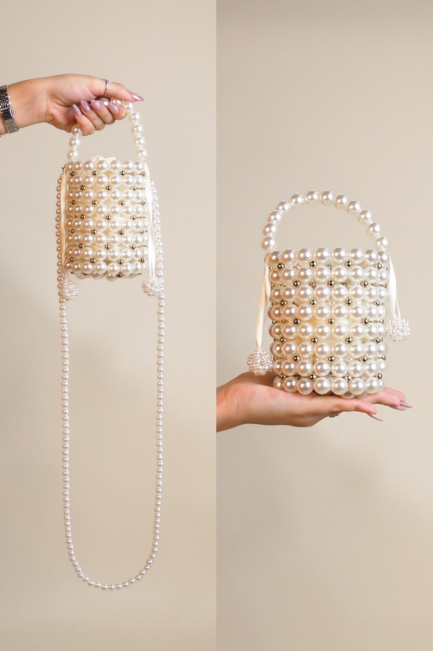 Fashion Pearl Handbag