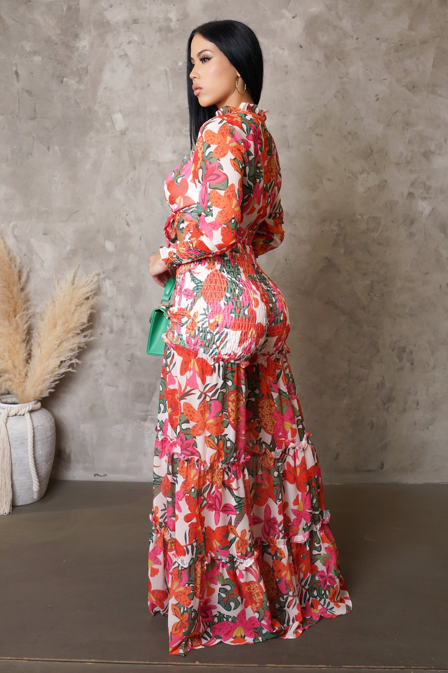 Ruffled Up Vacation Pants Set