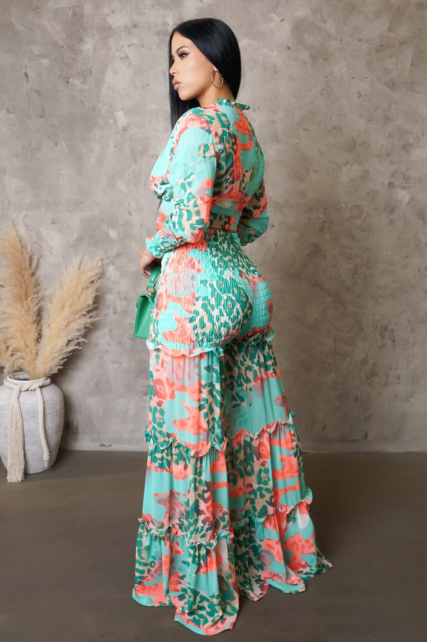 Ruffled Up Vacation Pants Set