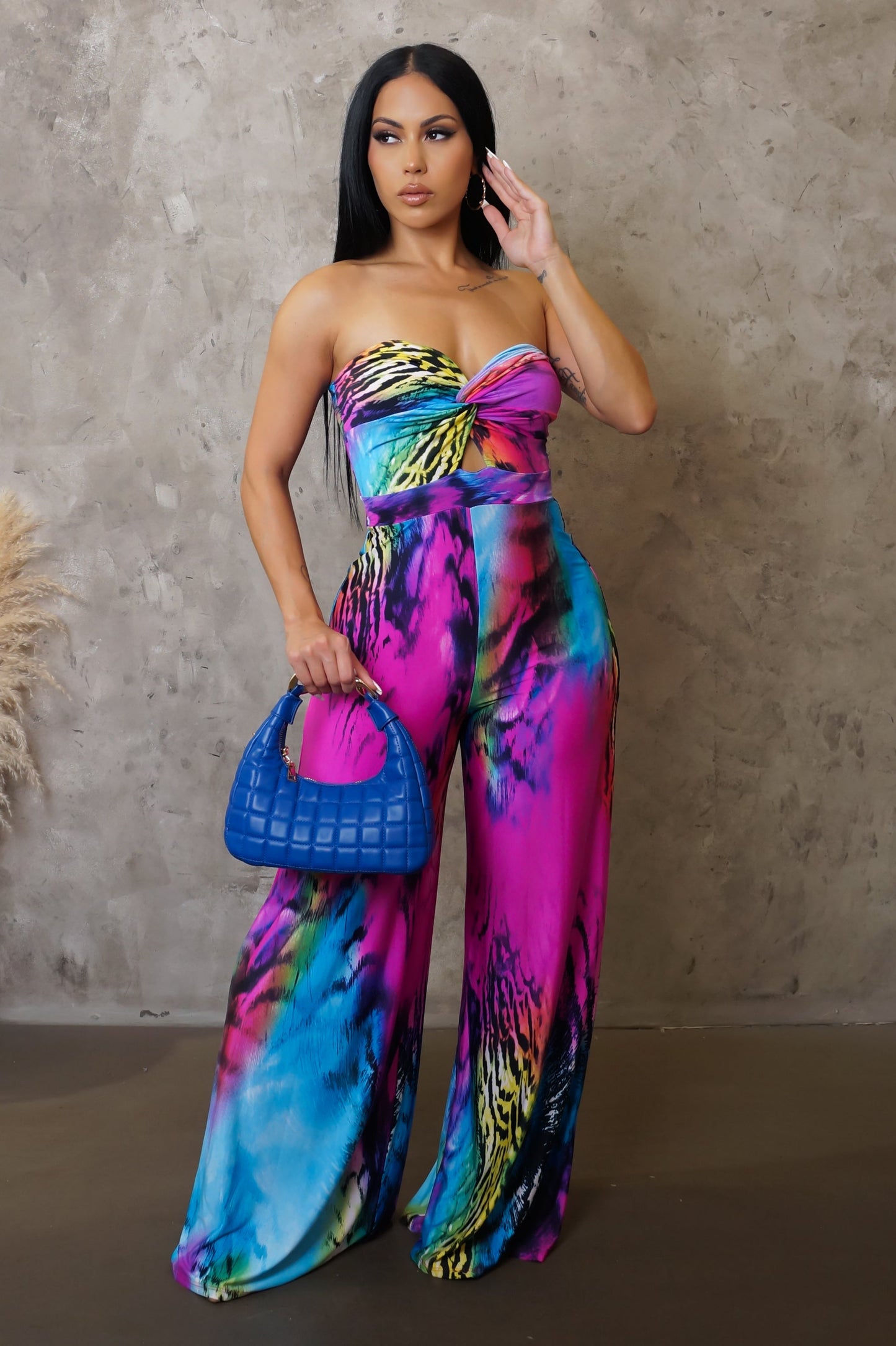 "Sweet Escape" Colorful Jumpsuit