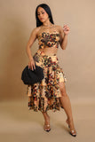 Chikita Butter Scoth Vacation Skirt Set
