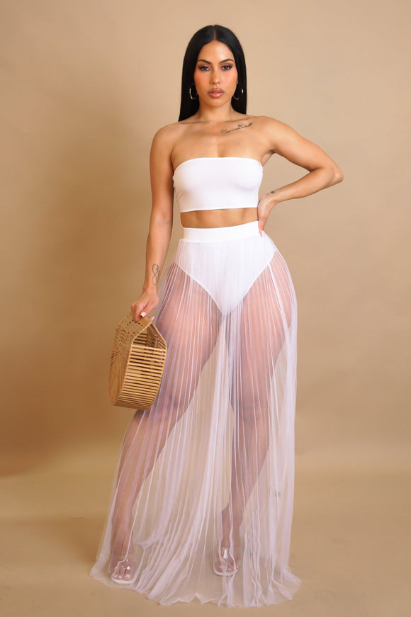 Sweet Like Sugar Swimwear Set- White
