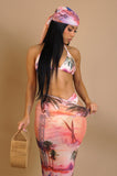 Beach Horizon Swimwear 4-Piece Set