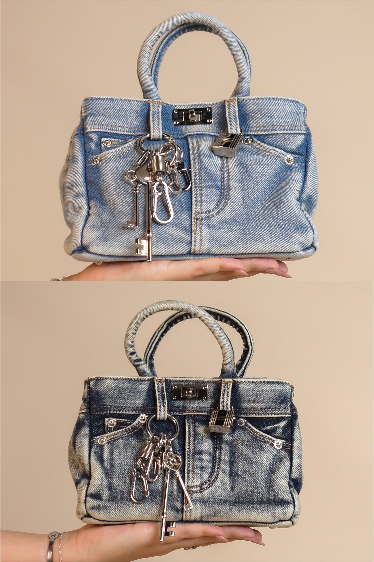 Denim Handbag