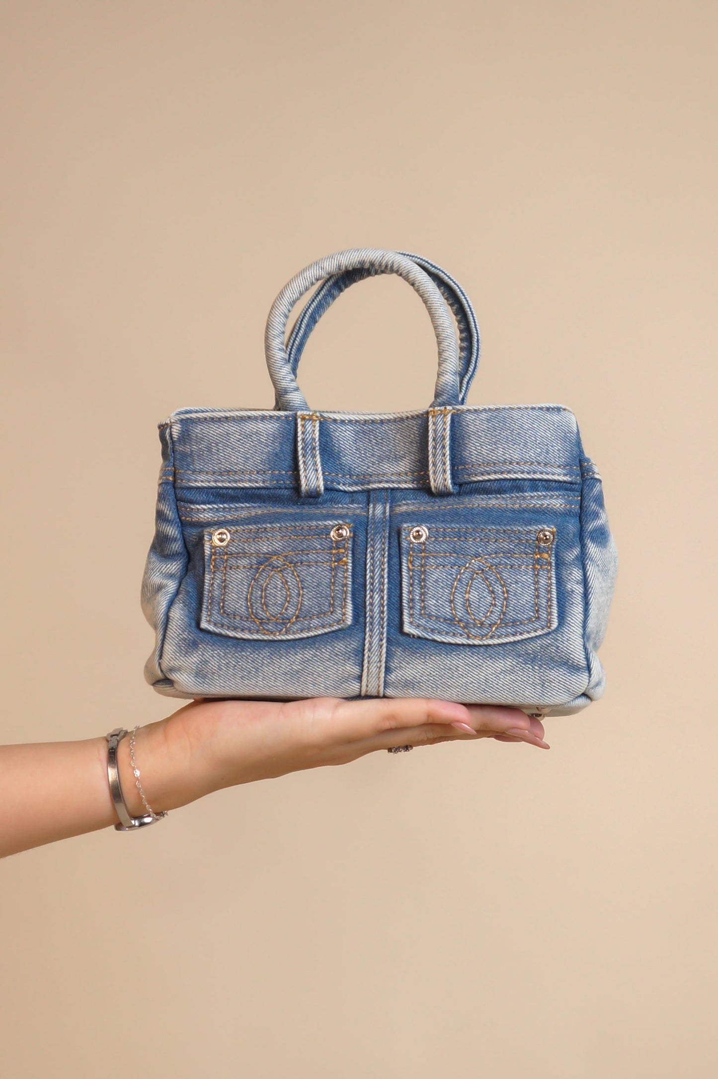 Denim Handbag