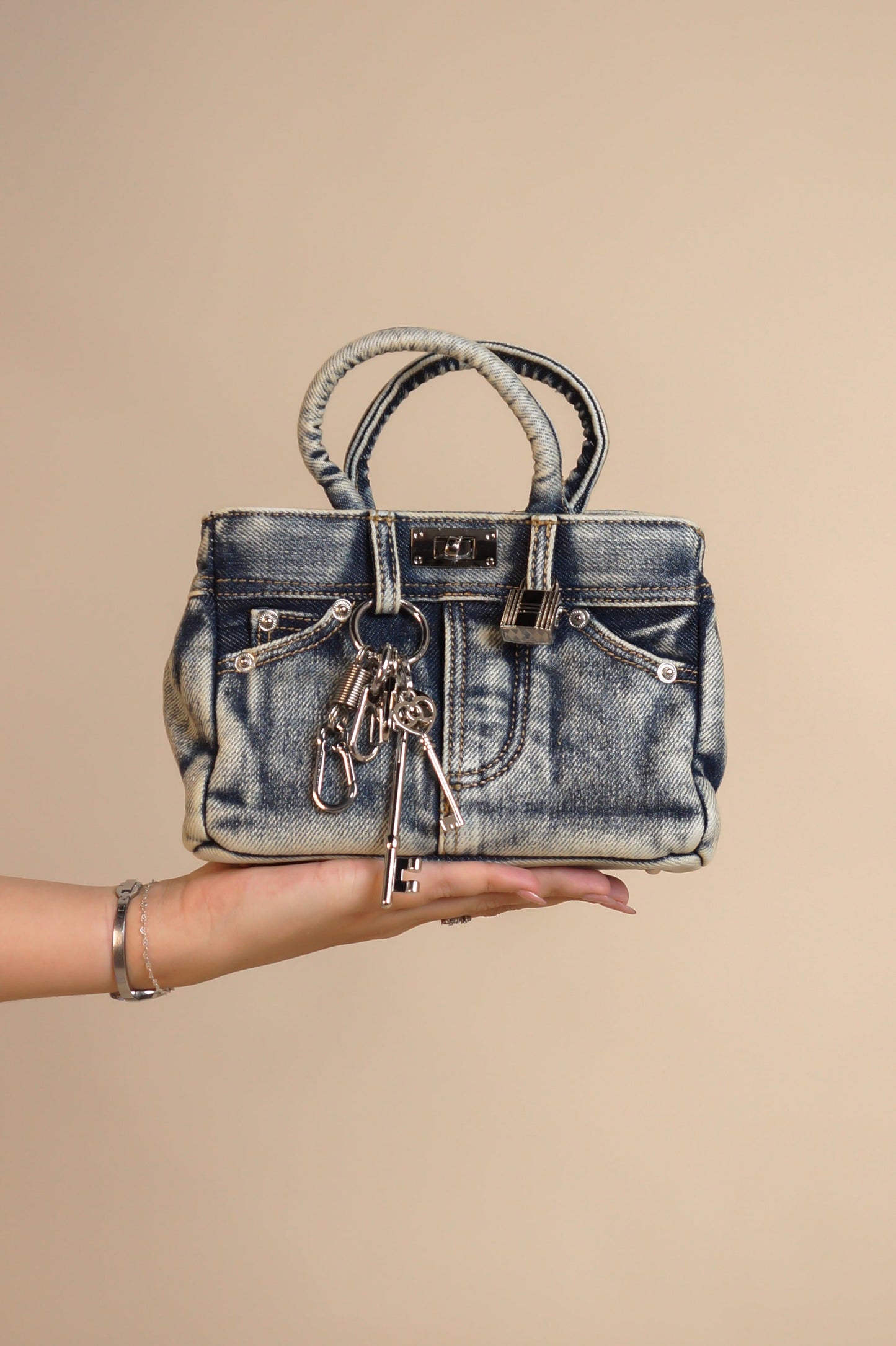 Denim Handbag