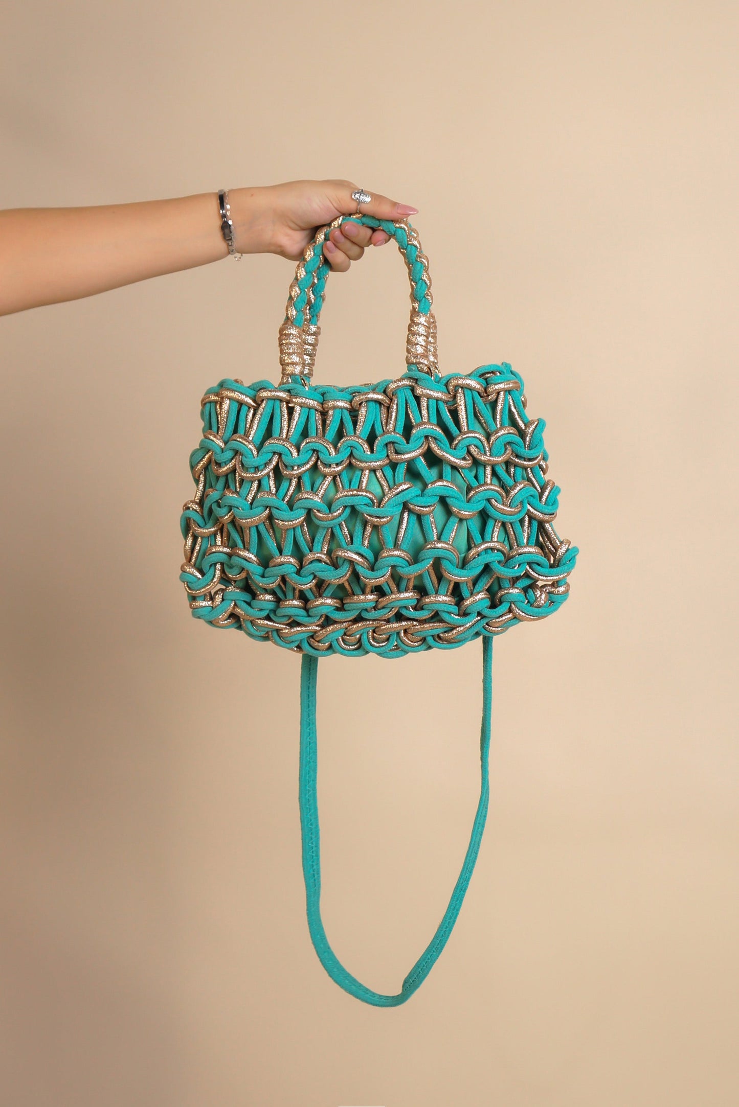 Colored Knots Handbag