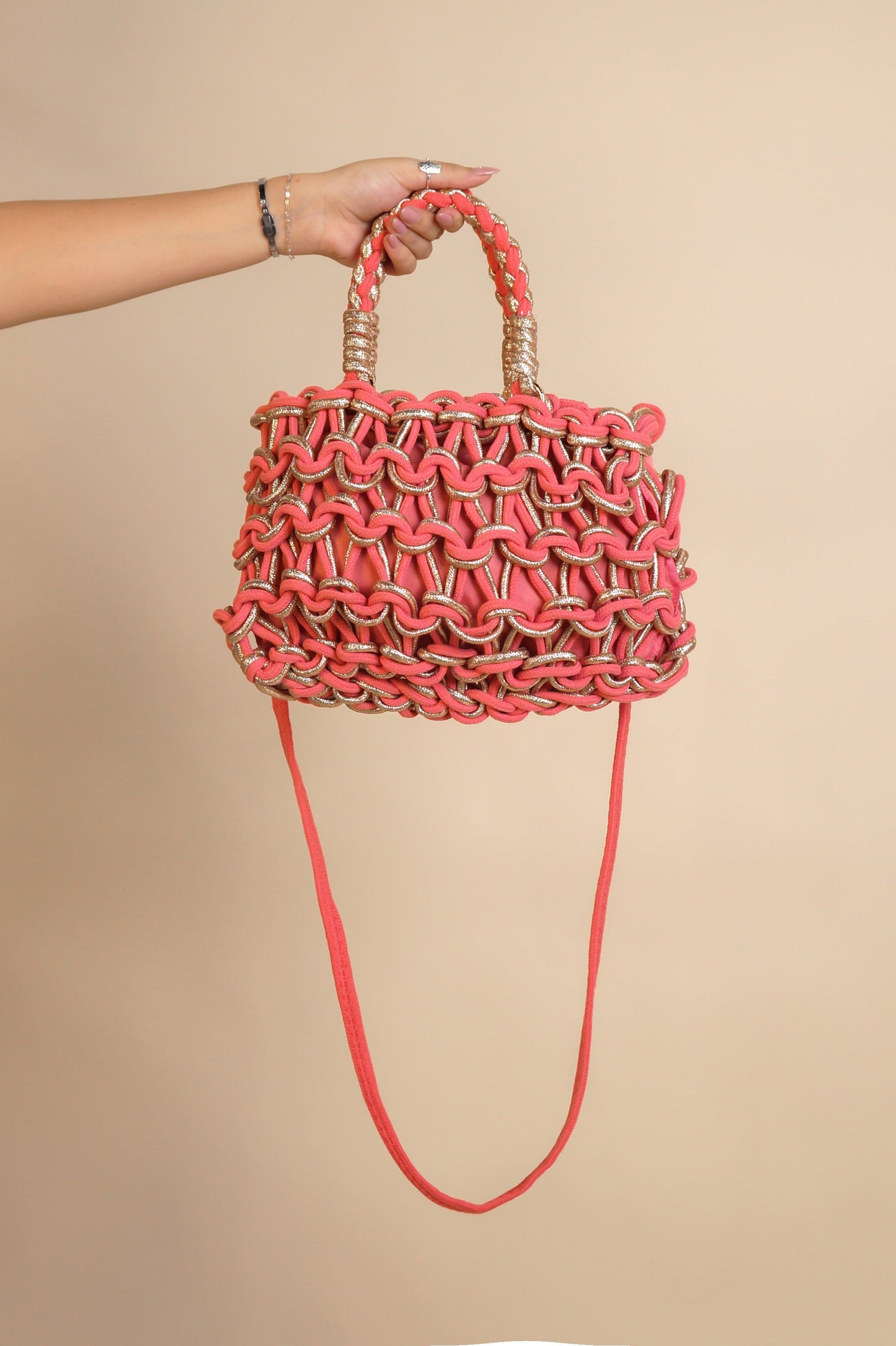 Colored Knots Handbag