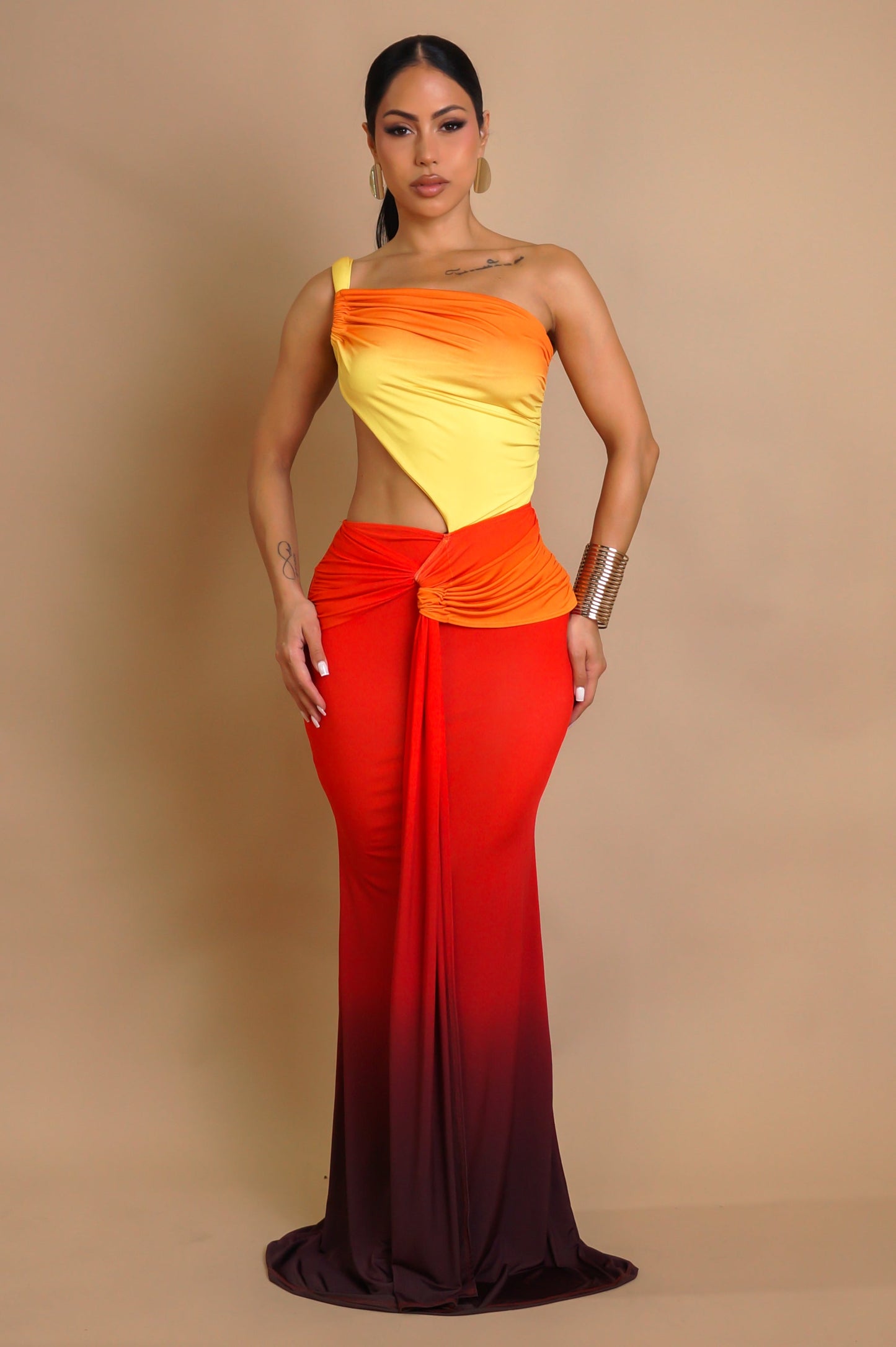 Tears of the Sun Maxi Dress