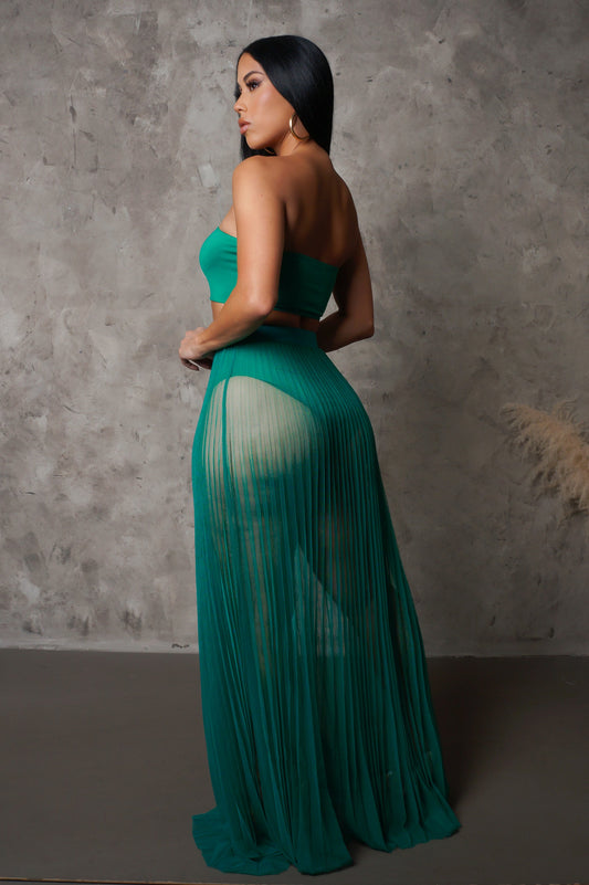 Sweet Like Sugar Swimwear Set- Green