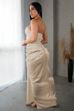 Champagne Event Maxi Dress