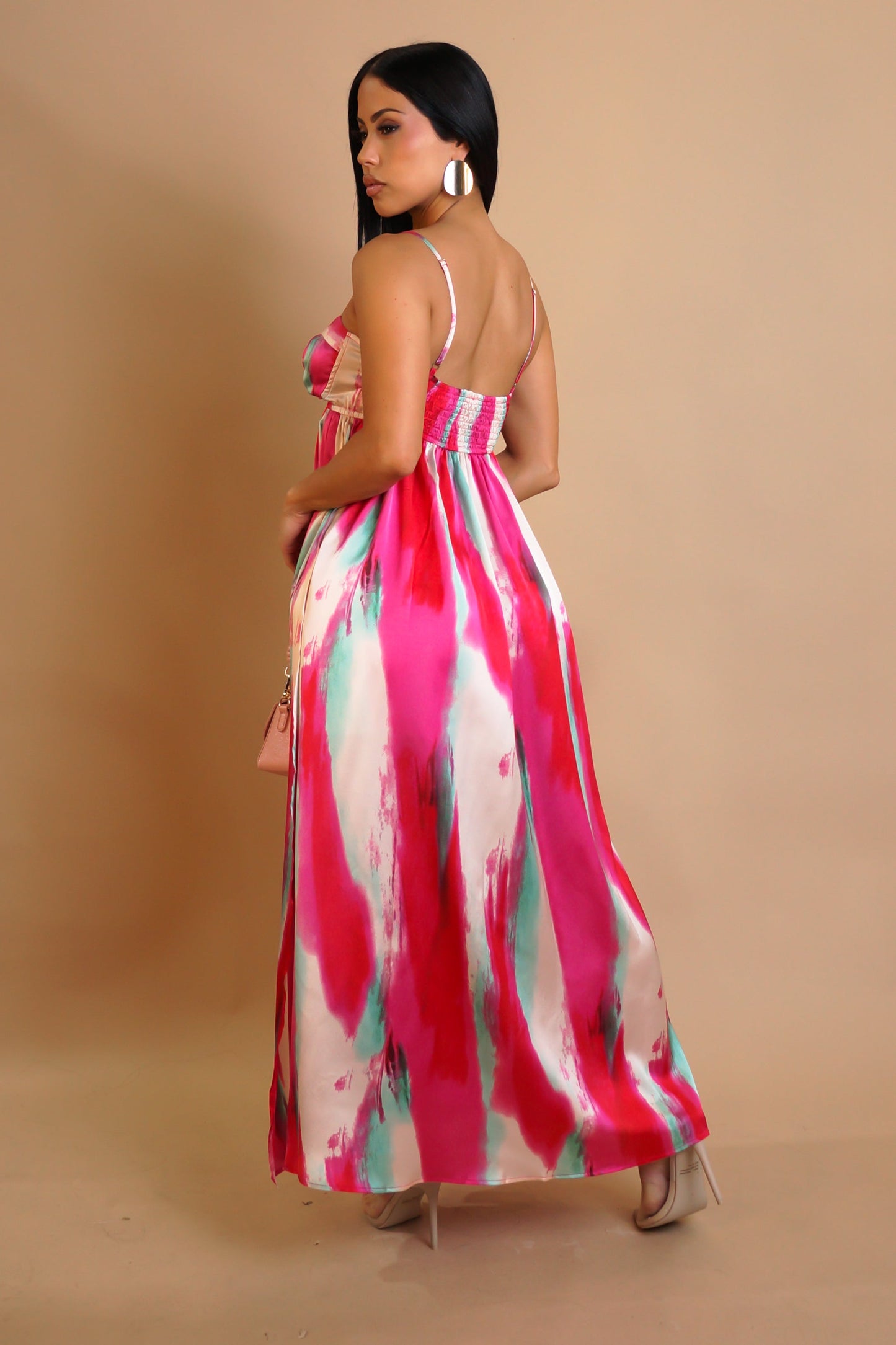 Crazy About You Shorts Set- Pink