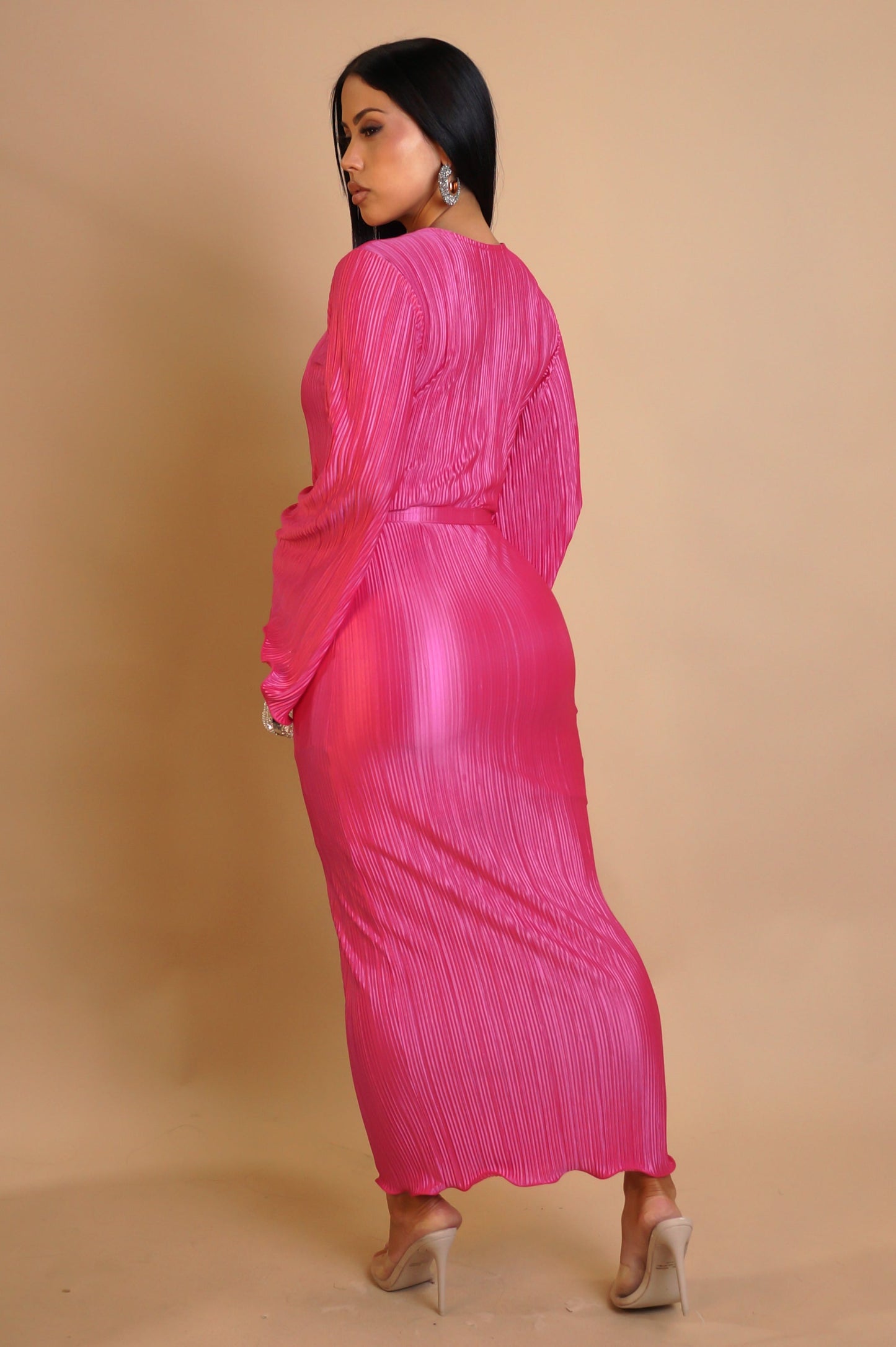 In Your Dreams Dress- Fuchsia