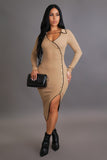 Swivel Midi Dress