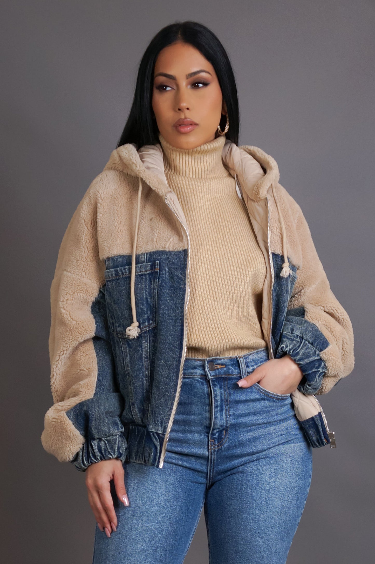 Denim & Khaki Cozy Winter Jacket