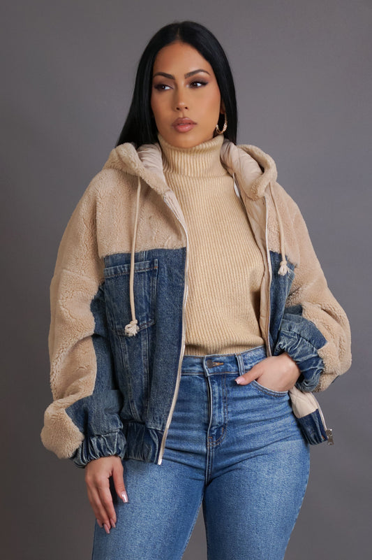 Denim & Khaki Cozy Winter Jacket