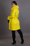 Cozy Plush Coat- Yellow