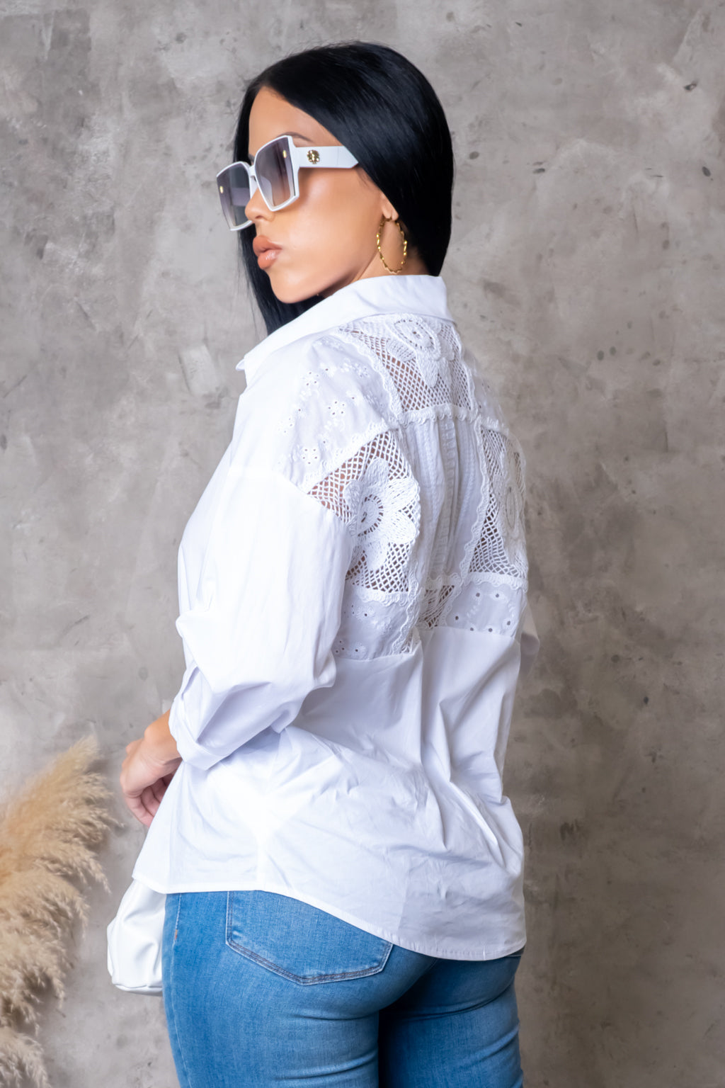 "Oh Sunshine" Embroidered Blouse