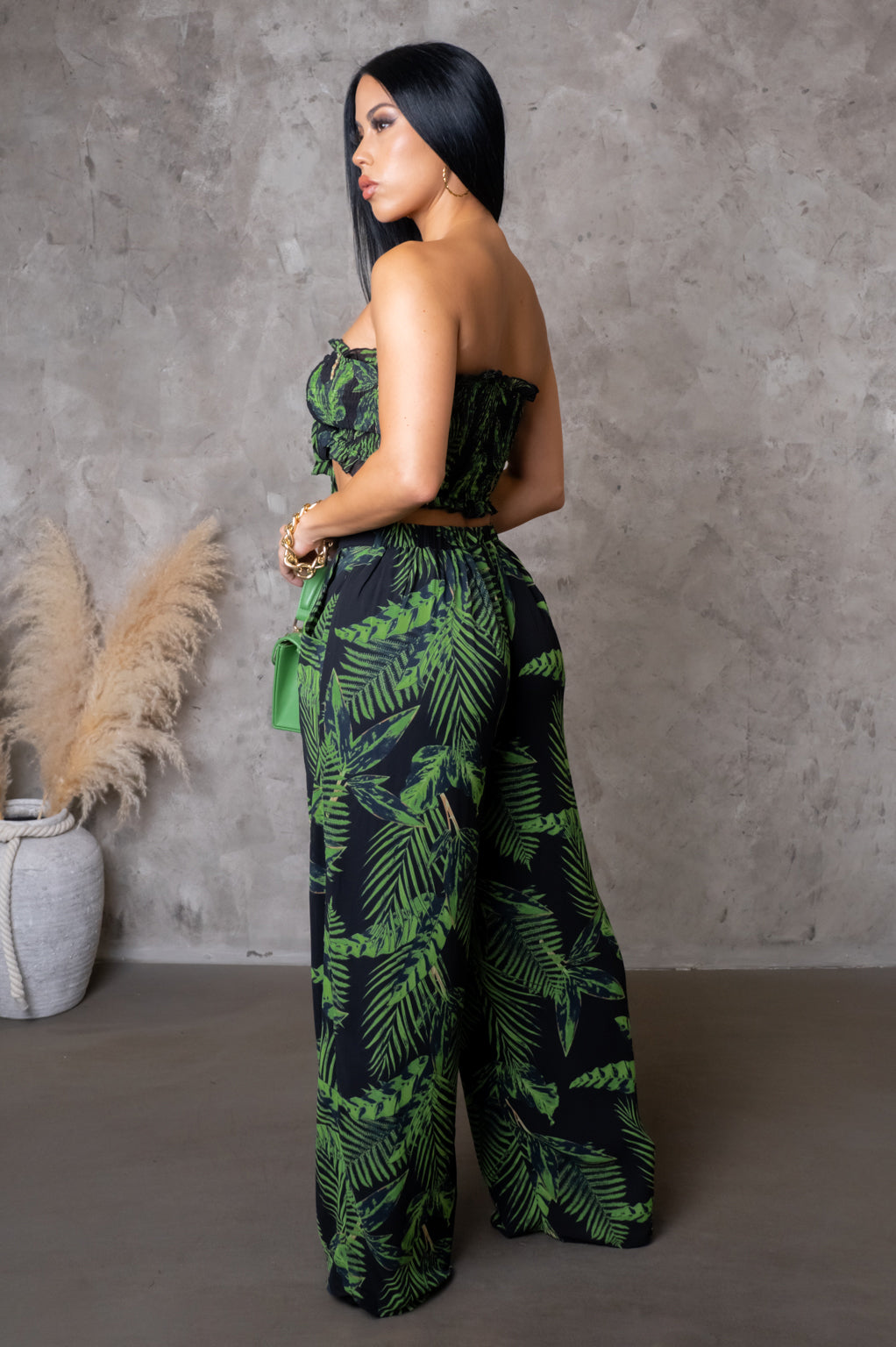 Tropical Paradise Vaca Pants Set
