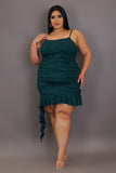 Plus Size Shimmer Me Mini Dress