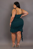 Plus Size Shimmer Me Mini Dress