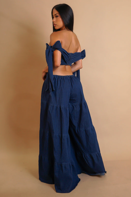 One Shade of Blue Jumpsuit