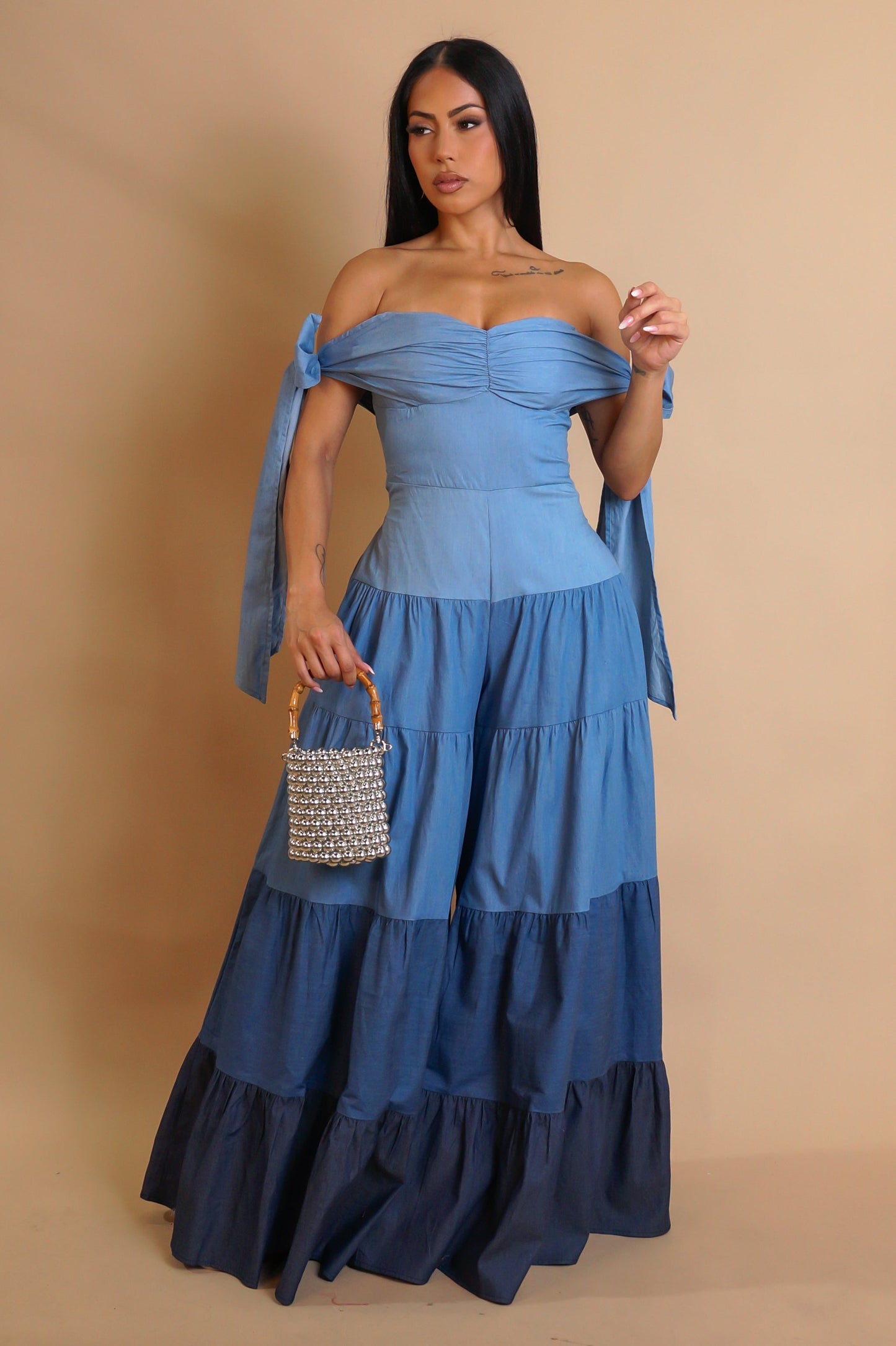 Shades of Blue Jumpsuit