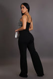 Rhinestone Topped Jumpsuit