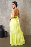"Lime in the Coconut" Maxi Dress