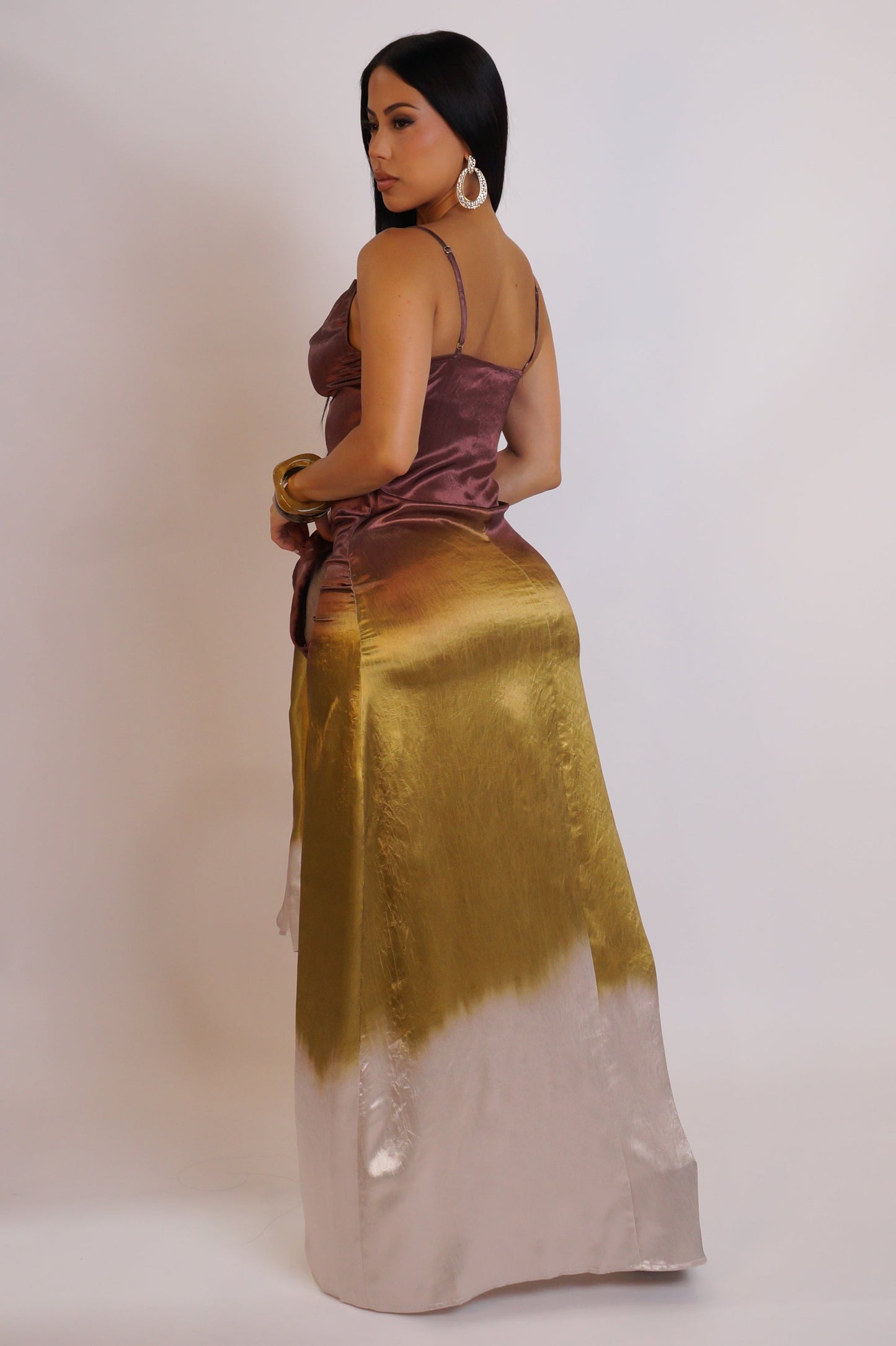 Powerful Vibes Maxi Dress & Jacket Set