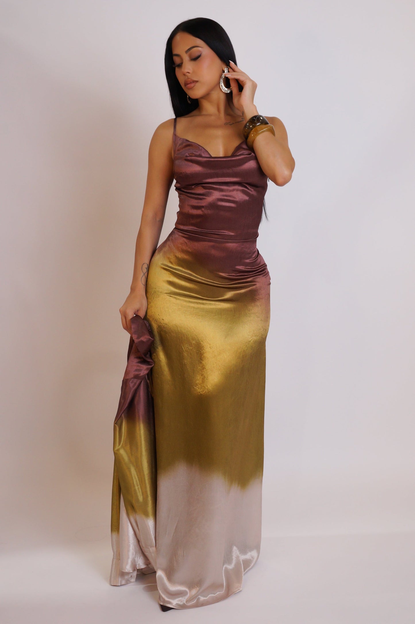 Powerful Vibes Maxi Dress & Jacket Set