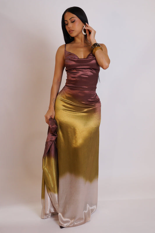 Powerful Vibes Maxi Dress & Jacket Set