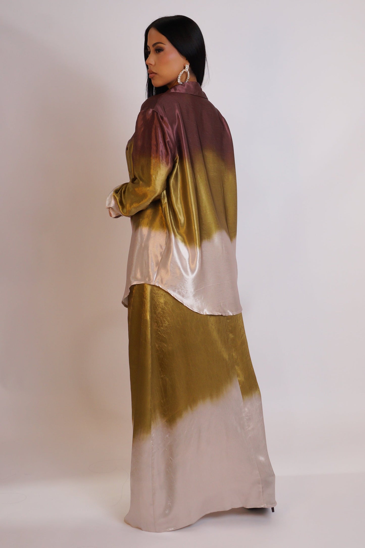 Powerful Vibes Maxi Dress & Jacket Set