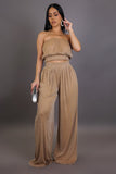 My Muse Taupe Pants Set