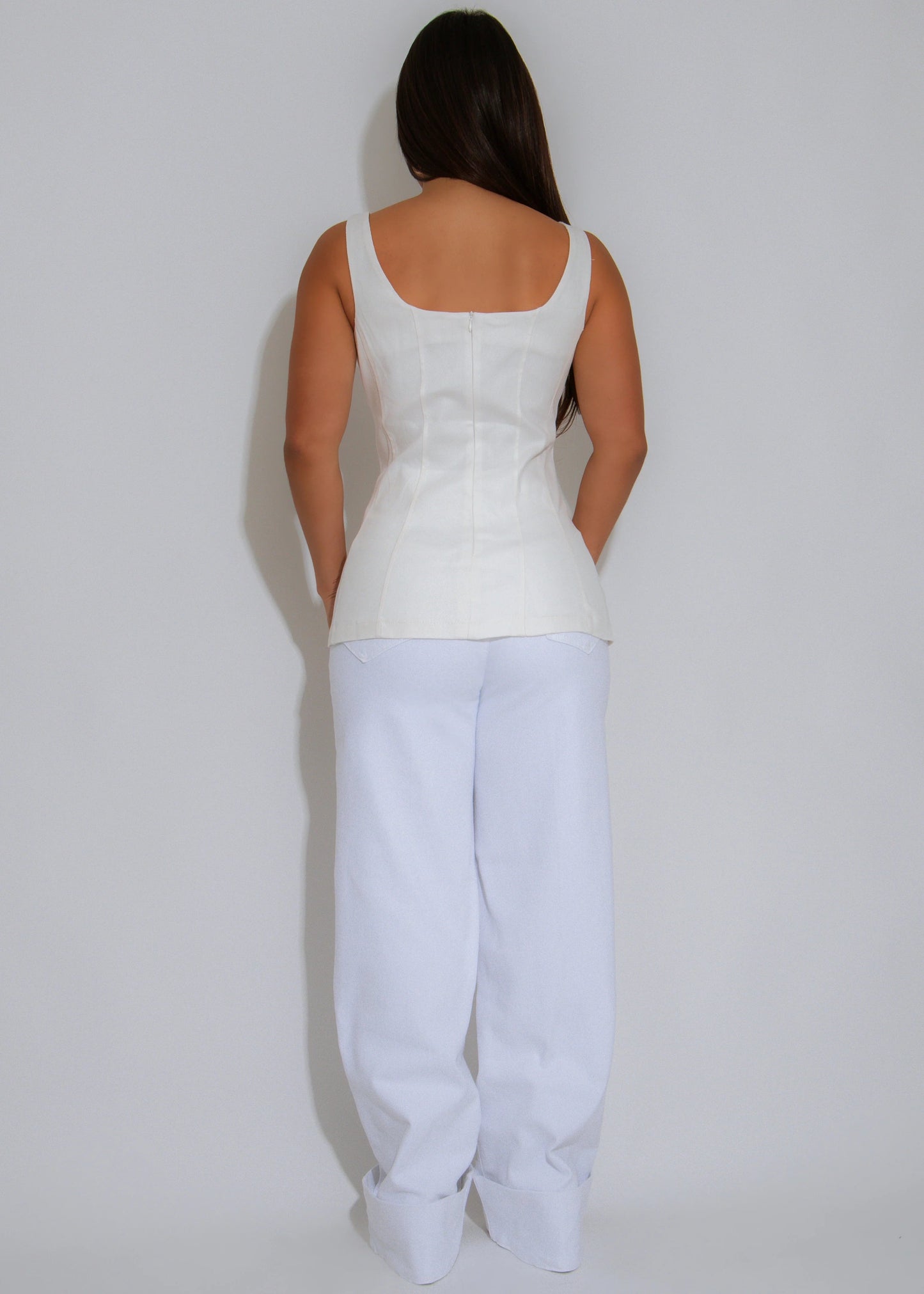 Seashore Top- White