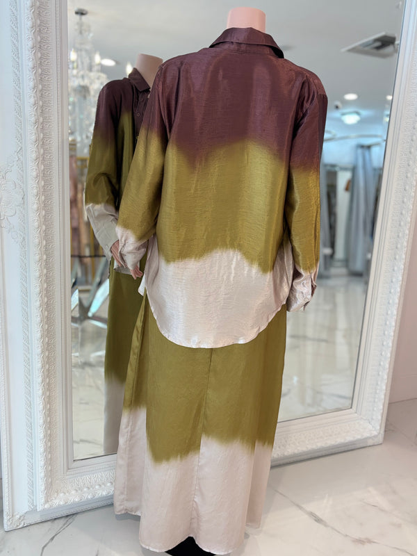 Powerful Vibes Maxi Dress & Jacket Set