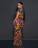Velvet & Flower One of a Kind Maxi Dress