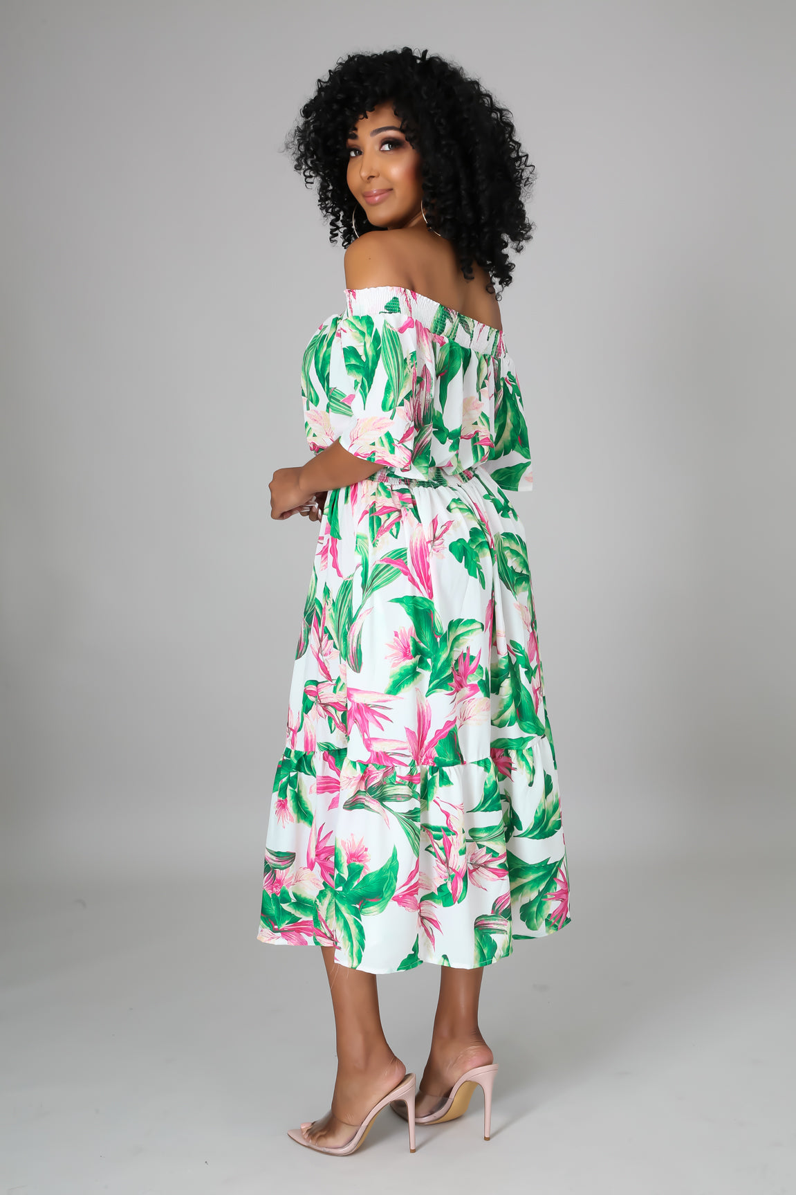 Off Shoulder Picnic Dress