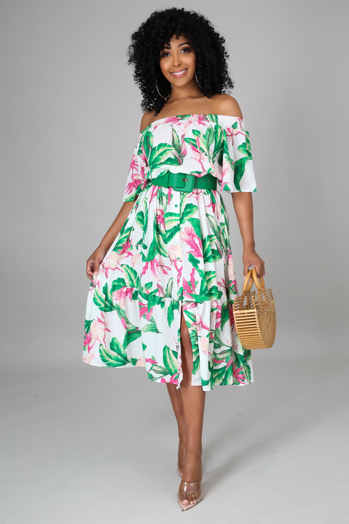 Off Shoulder Picnic Dress