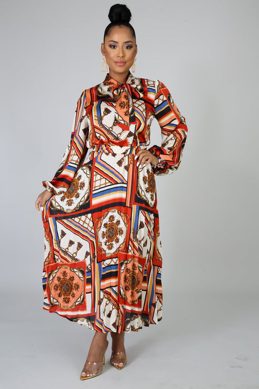 Crowned High Waist Skirt Set