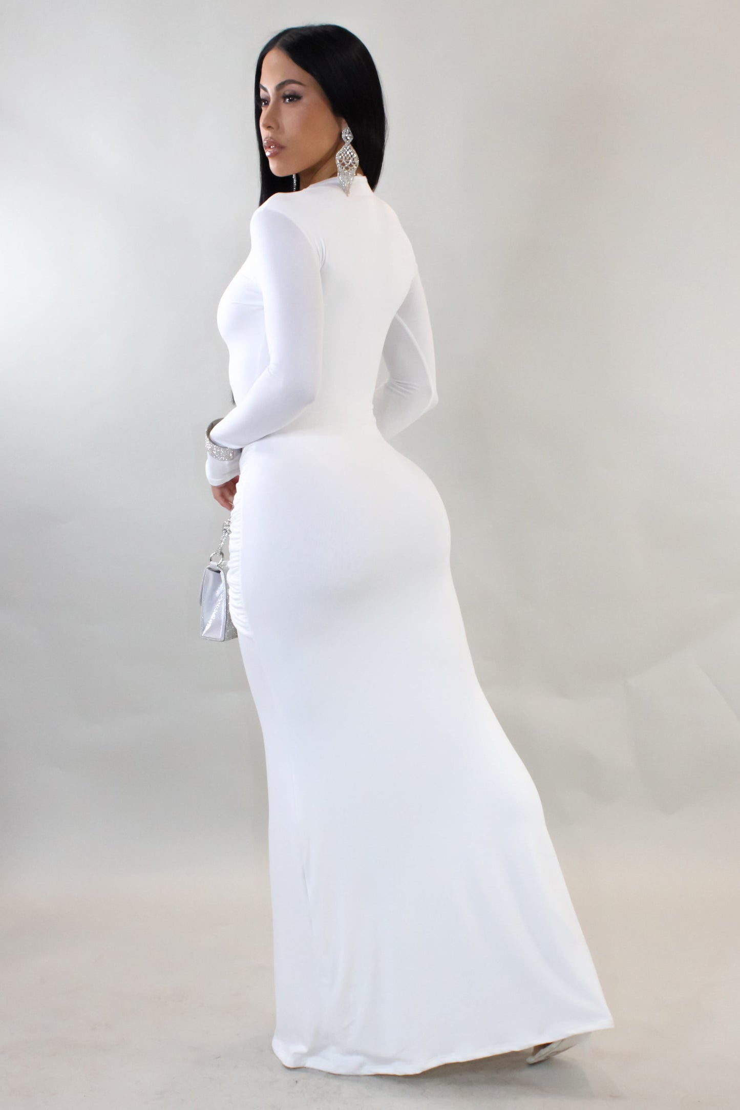 Pretty Girl Maxi Dress- White