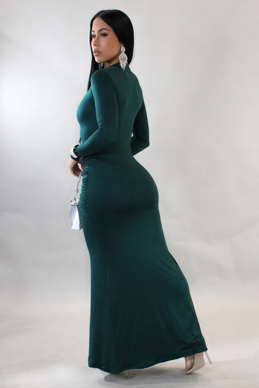 Pretty Girl Maxi Dress- Green