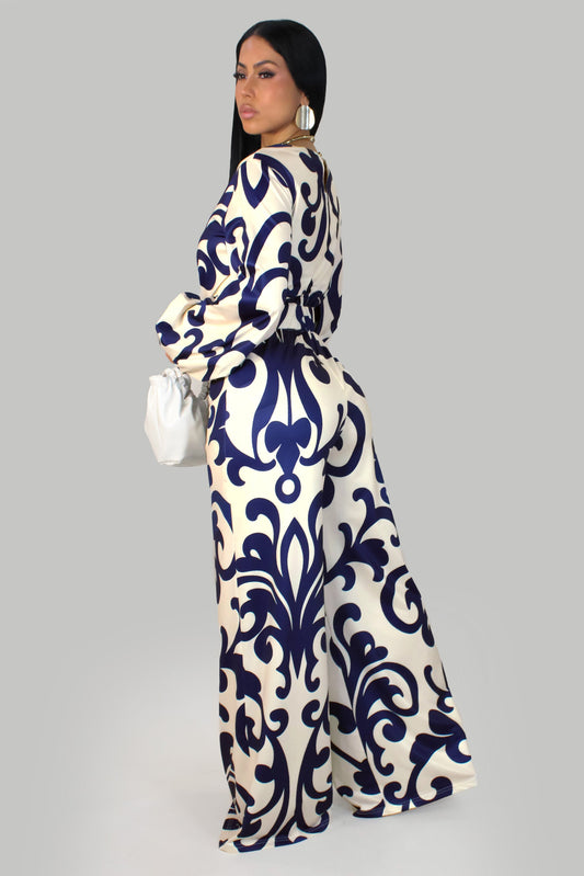 Vestido Caleidoscópio - Azul
