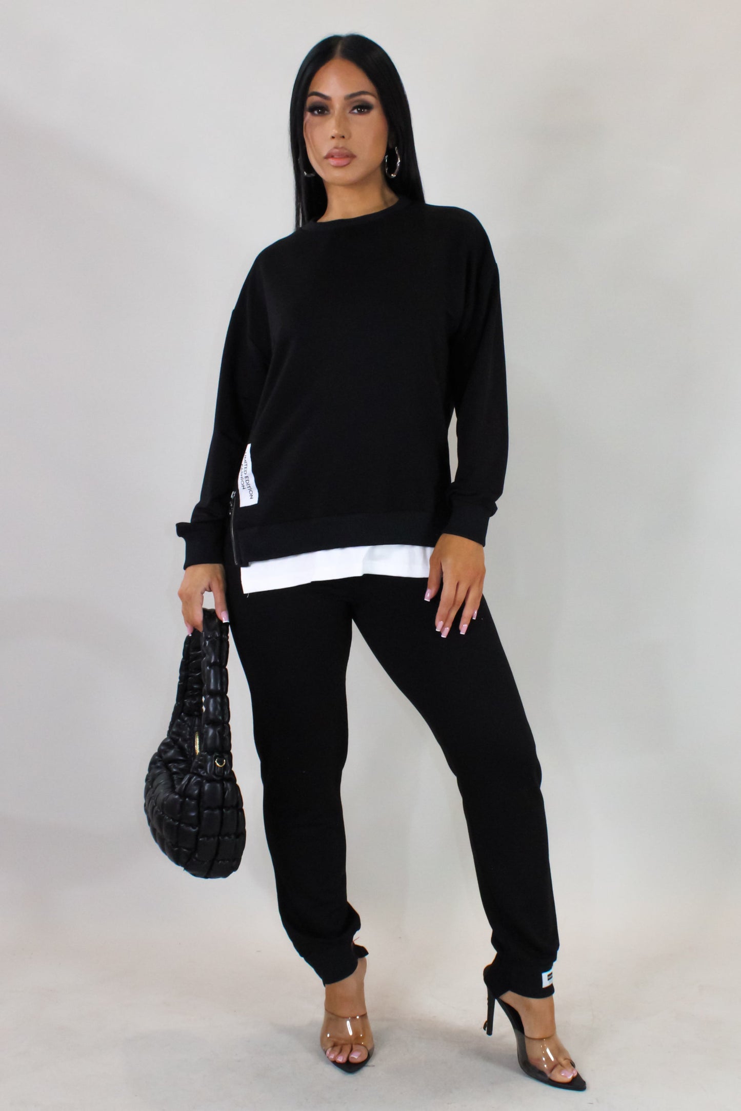 Limited Edition Pants Set- Black