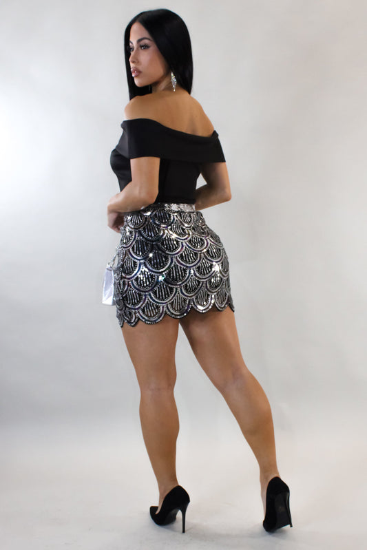 Delicate Skirt- Silver