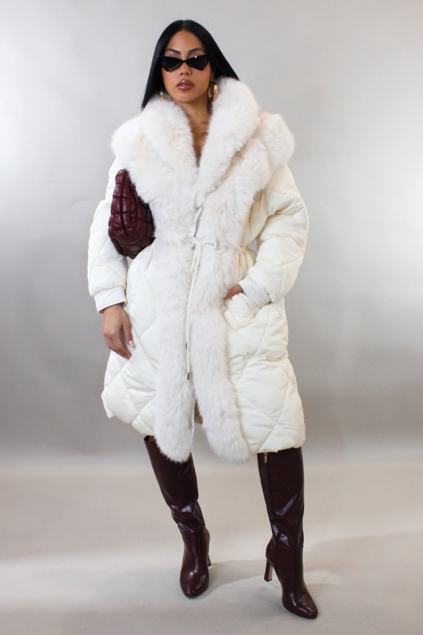 Polar Bear Coat- White
