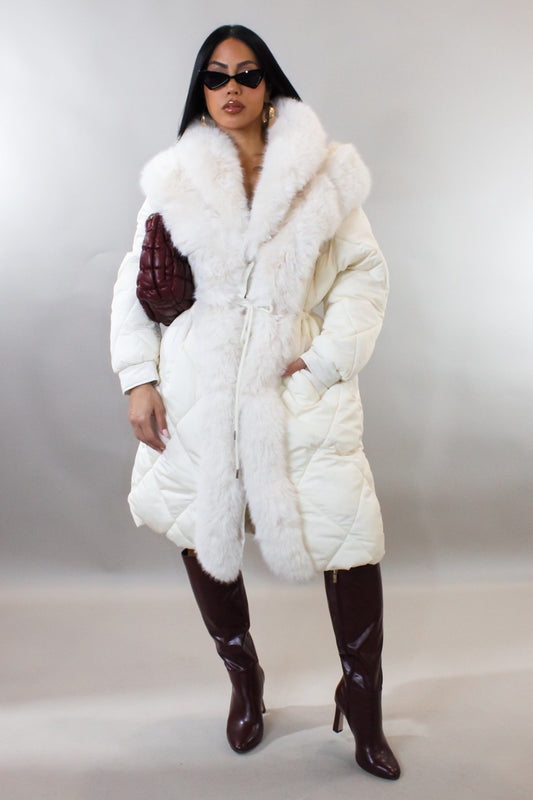 Polar Bear Coat- White