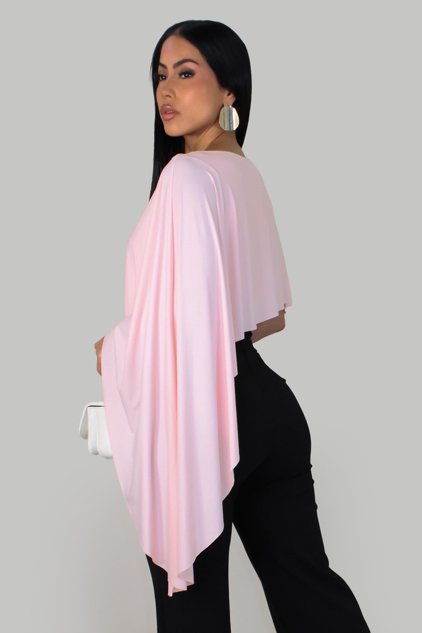 Draped Bodysuit Top- 3 Colors