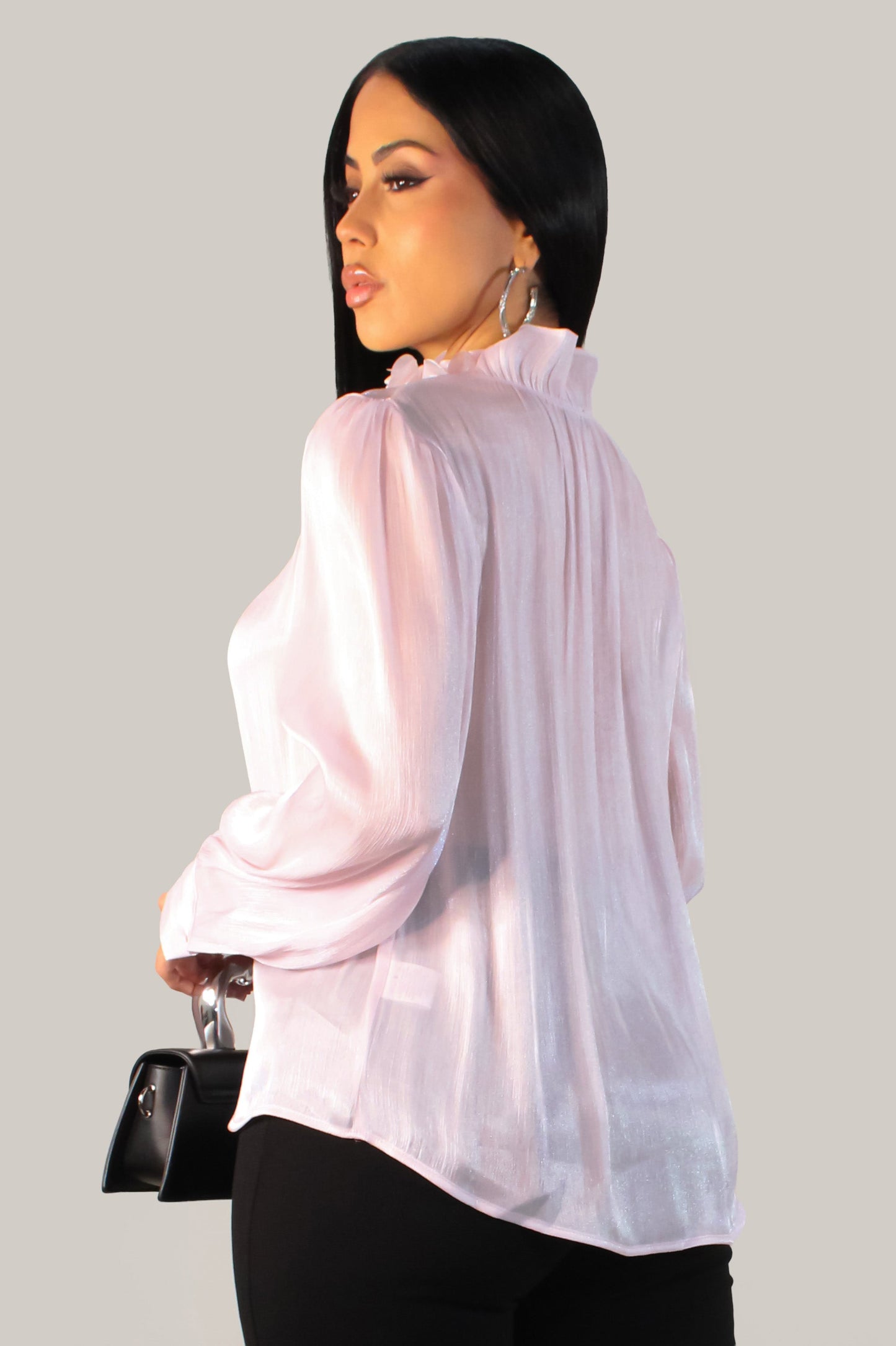 Elegant Posh Blouse- Pink
